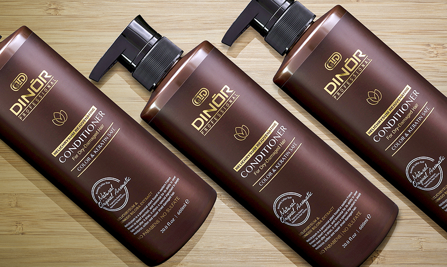Dinor Conditioner (for dry, neutral hair) NEW Dinor Professional Deep Sea Shampoo and Conditioner | Trendy  main image 2